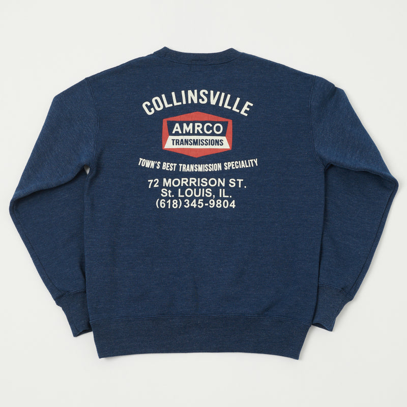 Pherrow's 'AMRCO Transmissions' Sweatshirt - Navy