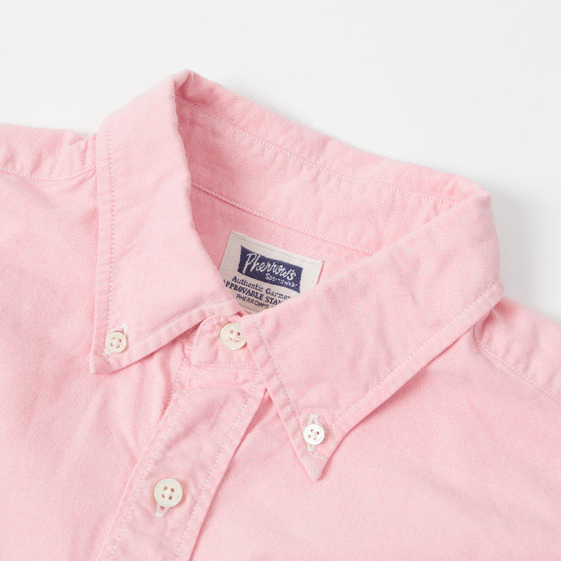 Pherrows PBD1 Oxford Shirt - Pink