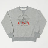 Pherrow's U.S.N. Sweatshirt - Heather Grey