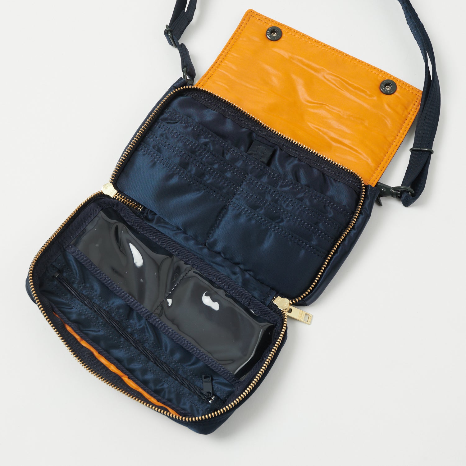 Porter-Yoshida & Co. Tanker Shoulder Bag - Iron Blue