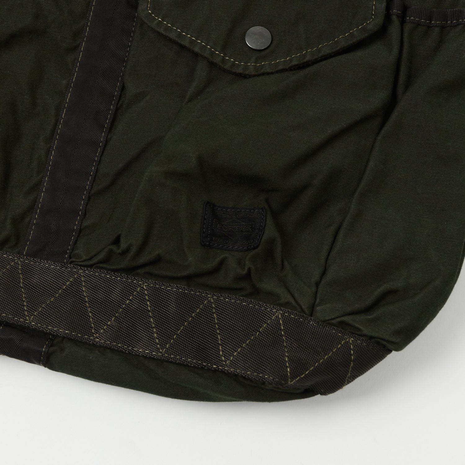 Porter-Yoshida & Co. Small Crag 2-Way Boston Bag - Khaki