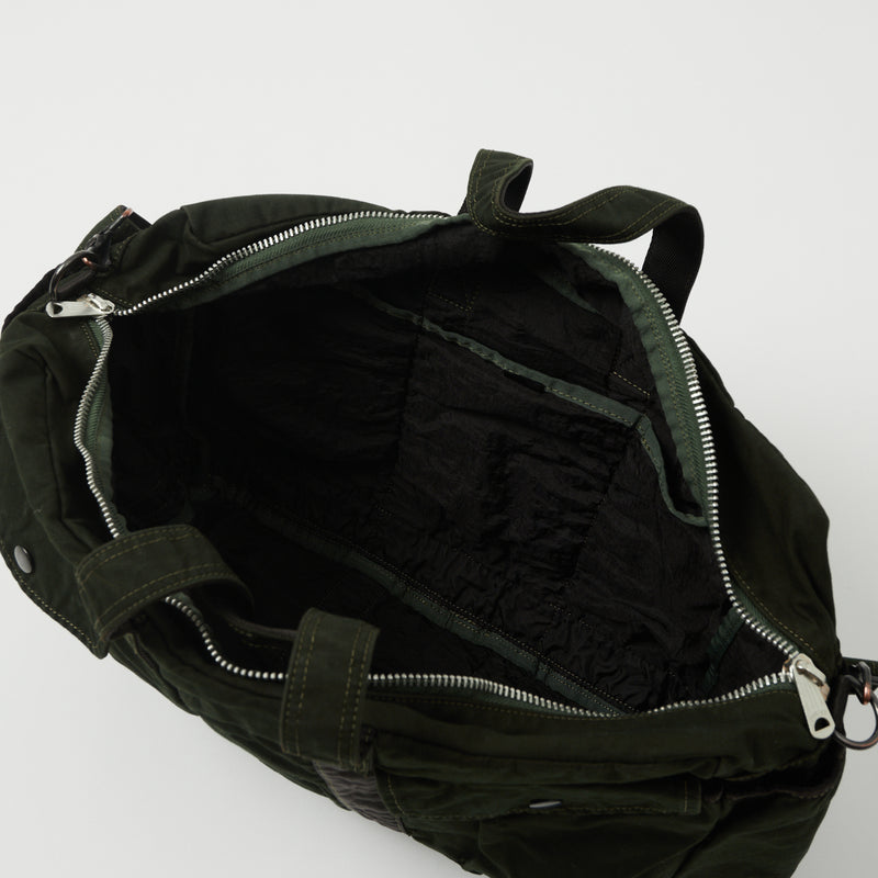 Porter-Yoshida & Co. Crag 2-Way Boston Bag - Khaki | SON OF A STAG