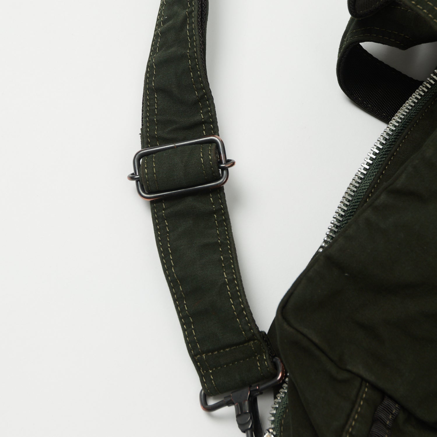 Porter-Yoshida & Co. Small Crag 2-Way Boston Bag - Khaki