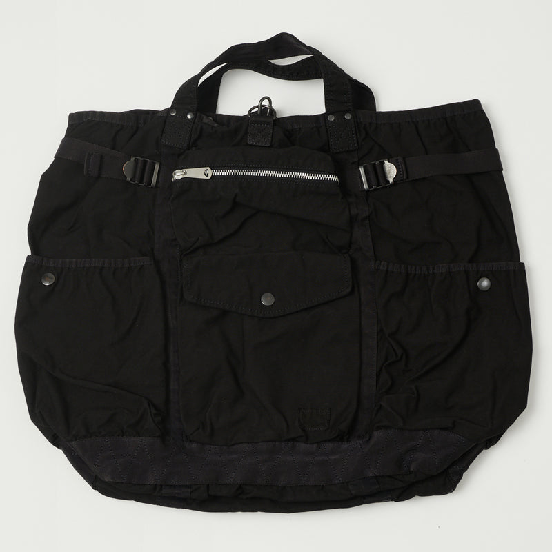 Porter-Yoshida & Co. Crag 2-Way Ruck Sack - Black | SON OF A STAG