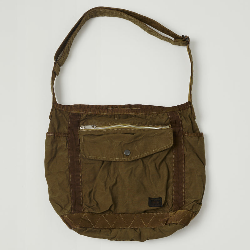 Porter-Yoshida & Co. Large Crag Shoulder Bag  - Coyote