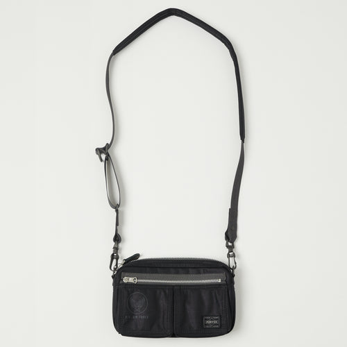 Porter-Yoshida & Co. Flying Ace 2Way Shoulder Bag - Black