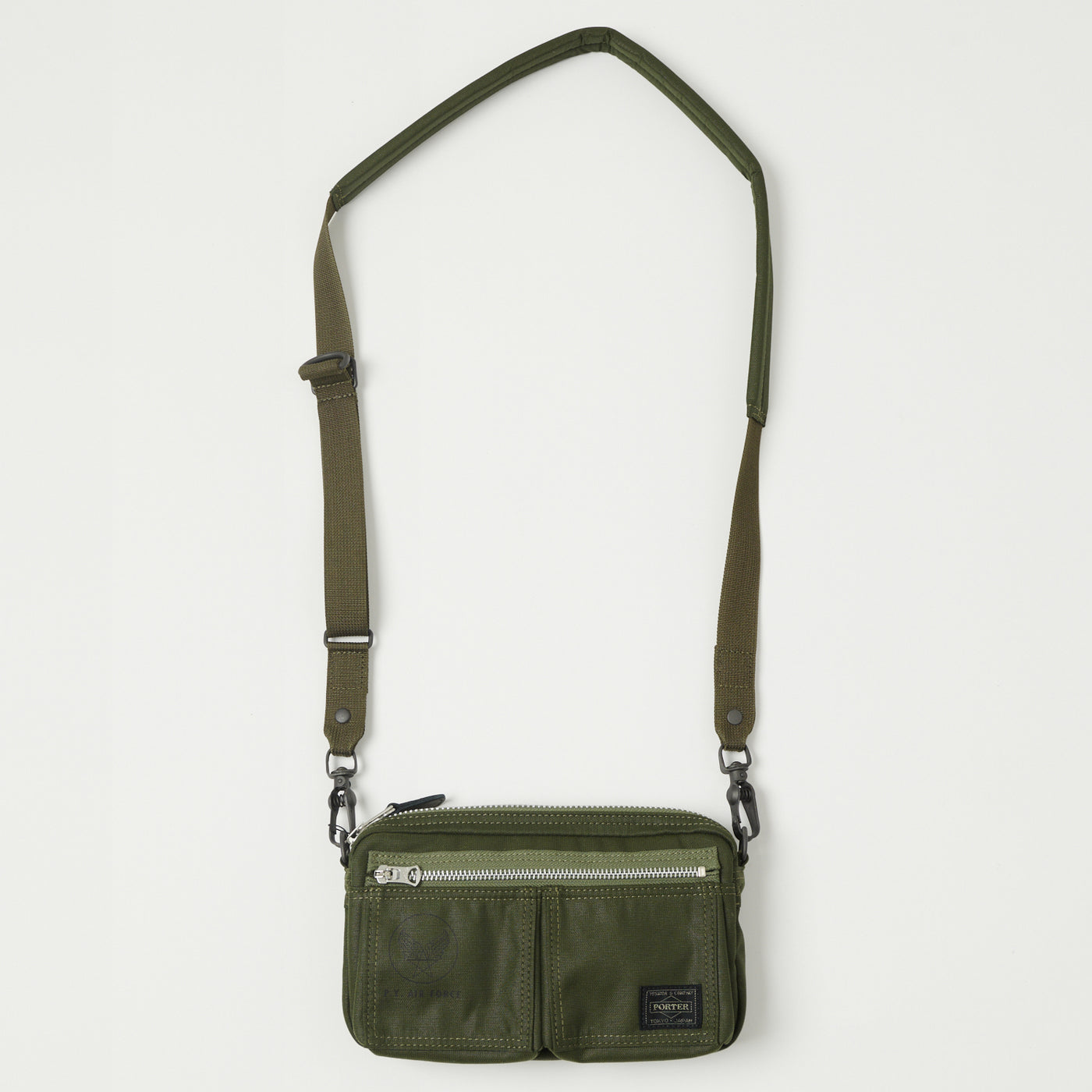 Porter-Yoshida & Co. Flying Ace 2Way Shoulder Bag - Olive Drab