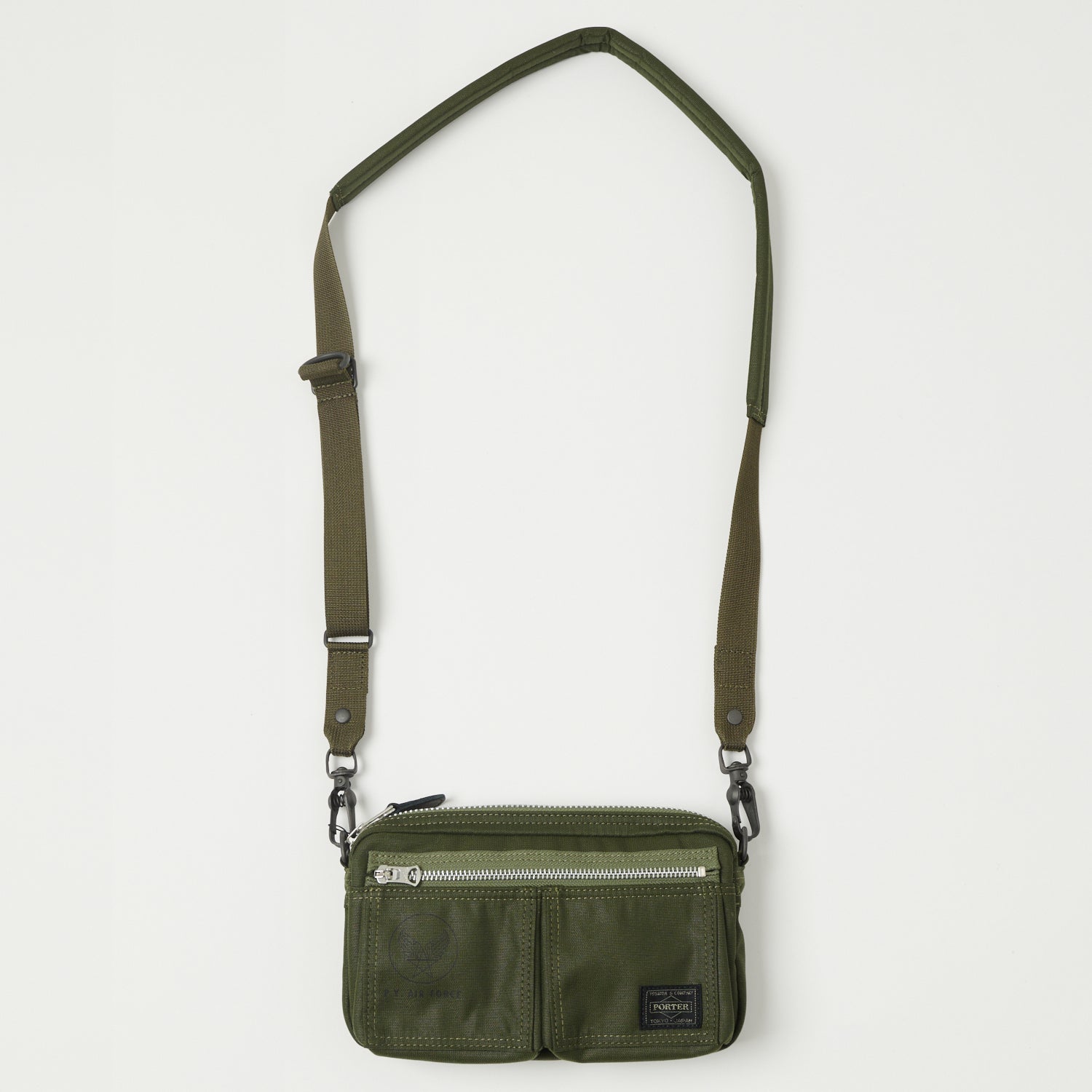 Porter-Yoshida & Co. Flying Ace 2Way Shoulder Bag - Olive Drab
