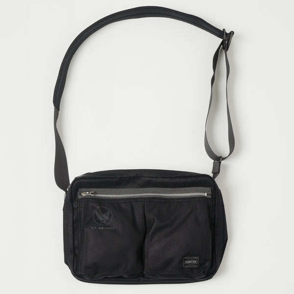 Porter-Yoshida & Co. Flying Ace Shoulder Bag - Black