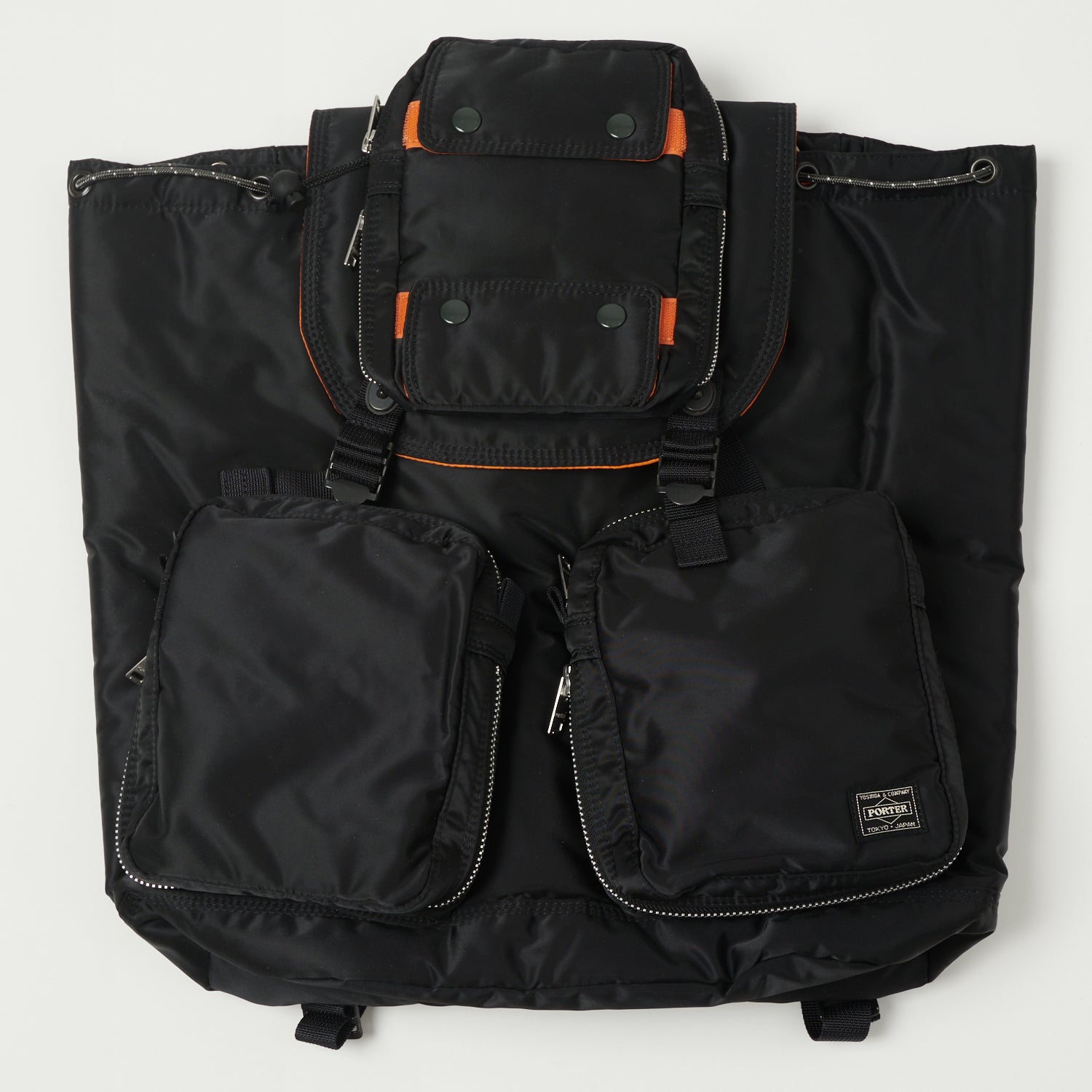 Porter-Yoshida & Co. Tanker Ruck Sack - Black