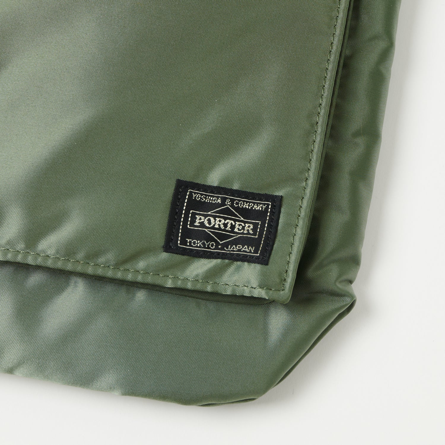 Porter-Yoshida & Co. Tanker Short Helmet Bag (S) - Sage Green