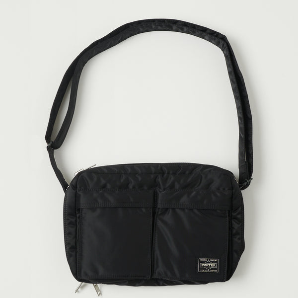Porter-Yoshida & Co. Small Tanker Shoulder Bag  - Black