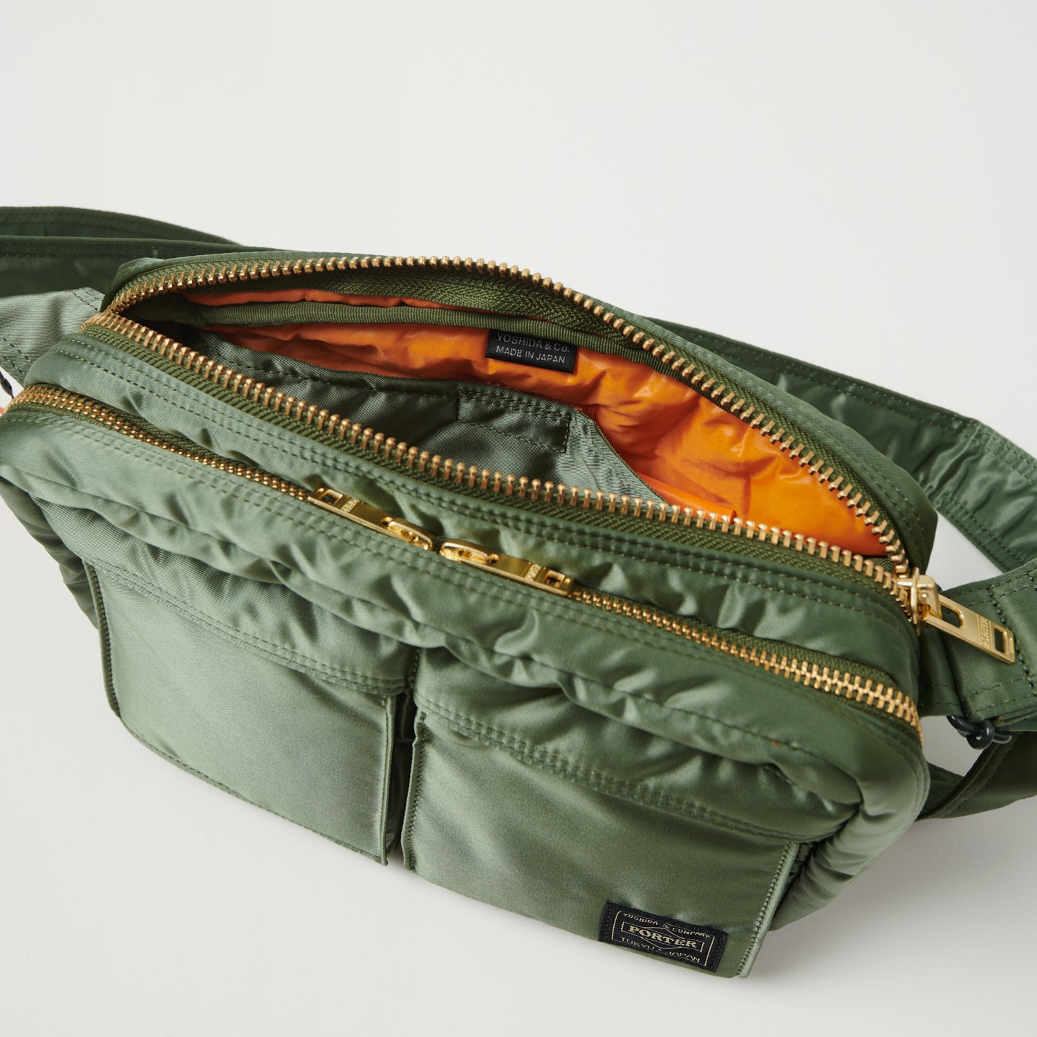 Porter-Yoshida & Co. Small Tanker Shoulder Bag - Sage Green – SON