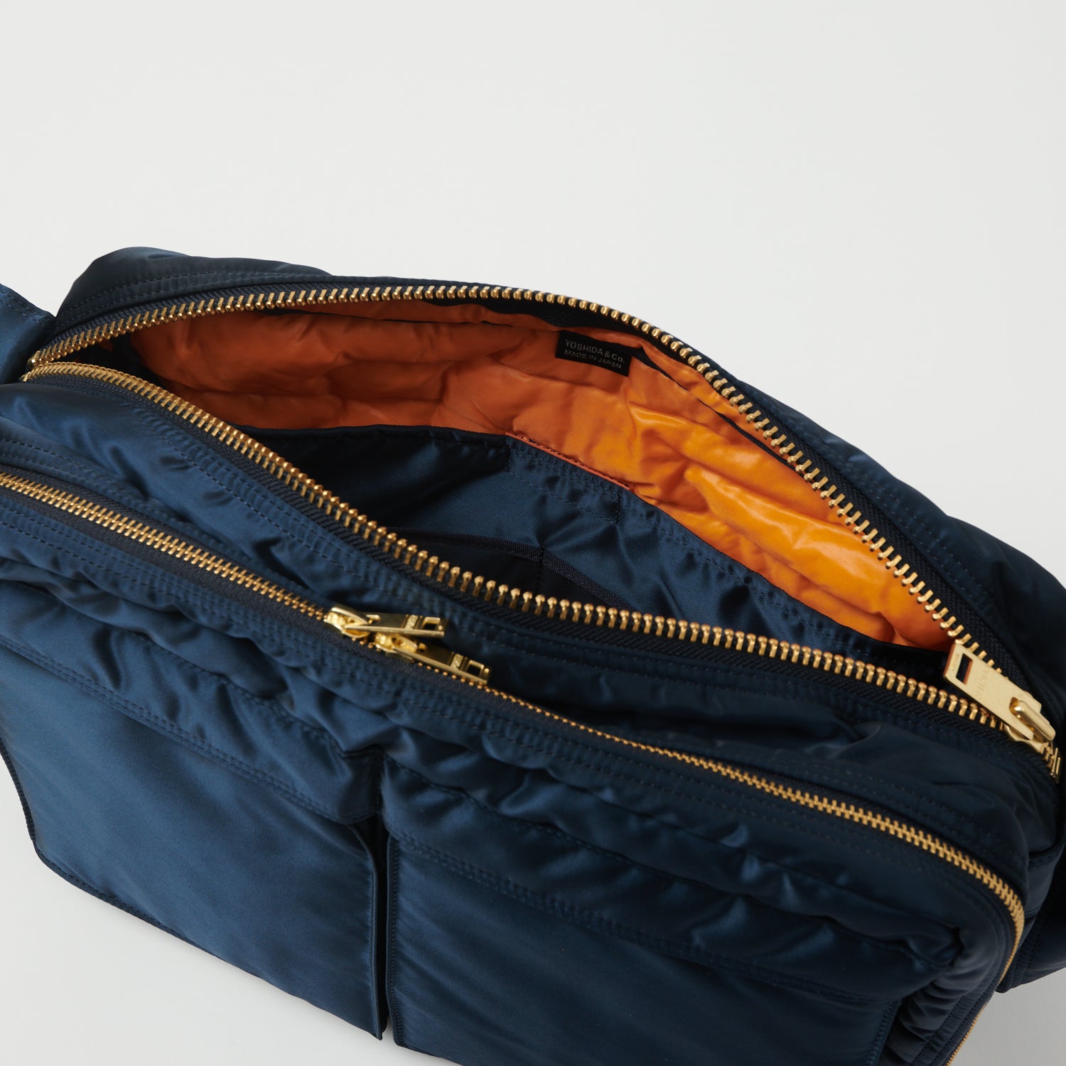 『美品』PORTER TANKER DUFFLEBAG（L）IRONBLUE PORTER TANKER DRUM BAG 622-05486 IRON BLUE Yoshida & Co. Tokyo JPN