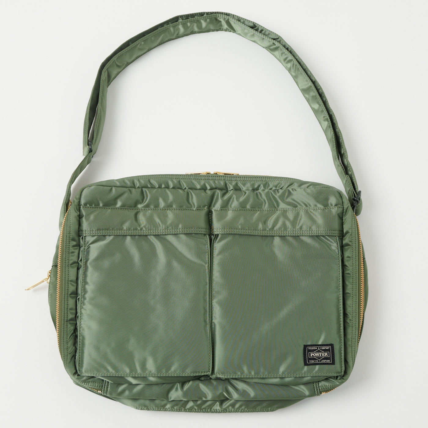 Porter-Yoshida & Co. Tanker Shoulder Bag - Sage Green