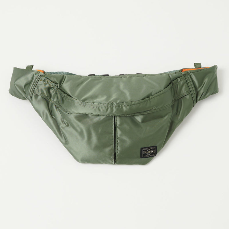 Porter-Yoshida Large Tanker Waist Bag Sage Green SON OF