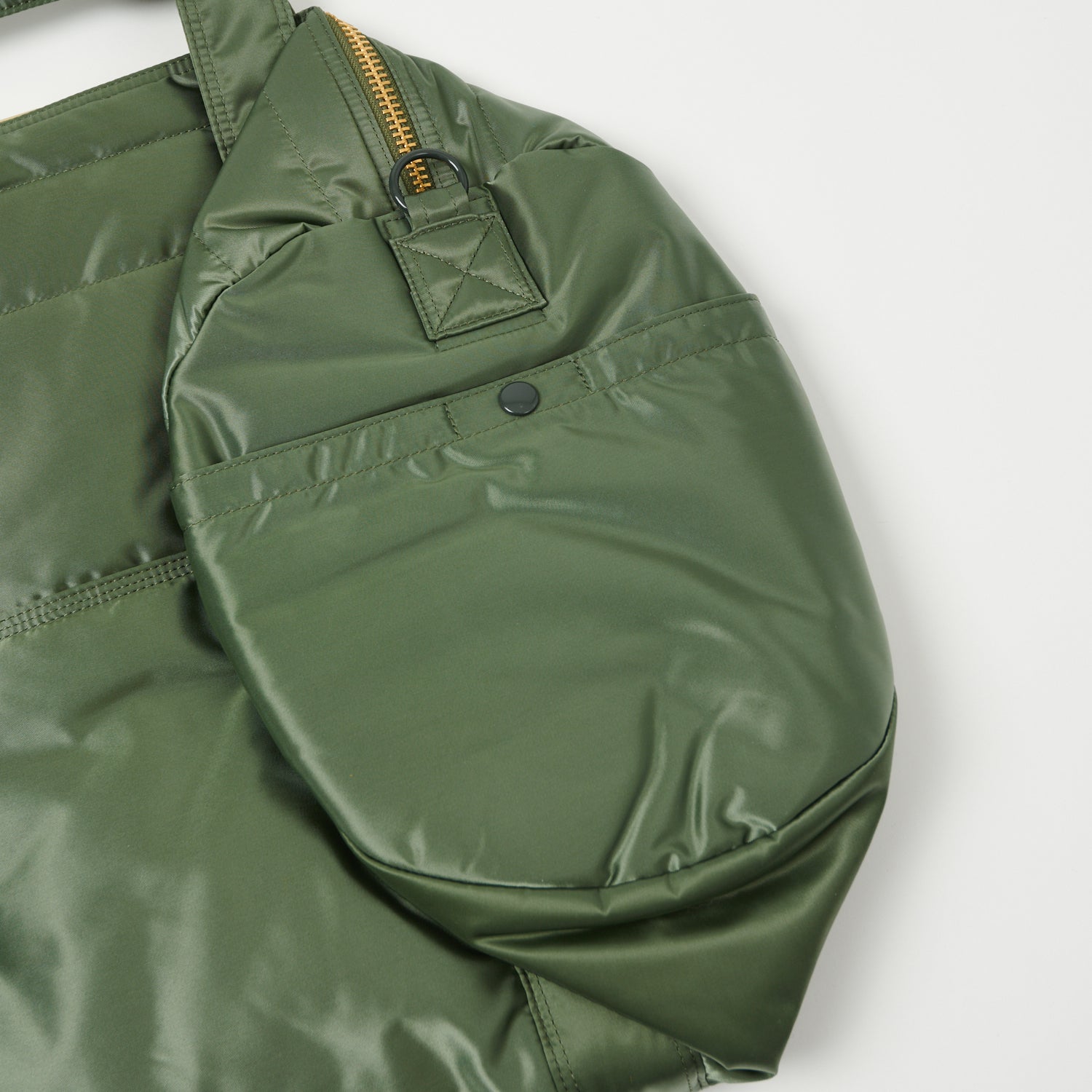 Porter-Yoshida & Co. Medium Tanker 2-Way Boston Bag - Sage Green