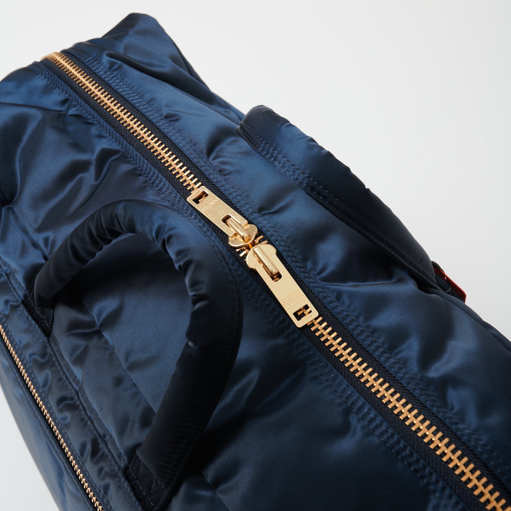 Porter-Yoshida & Co. Small 2-Way Boston Bag - Iron Blue