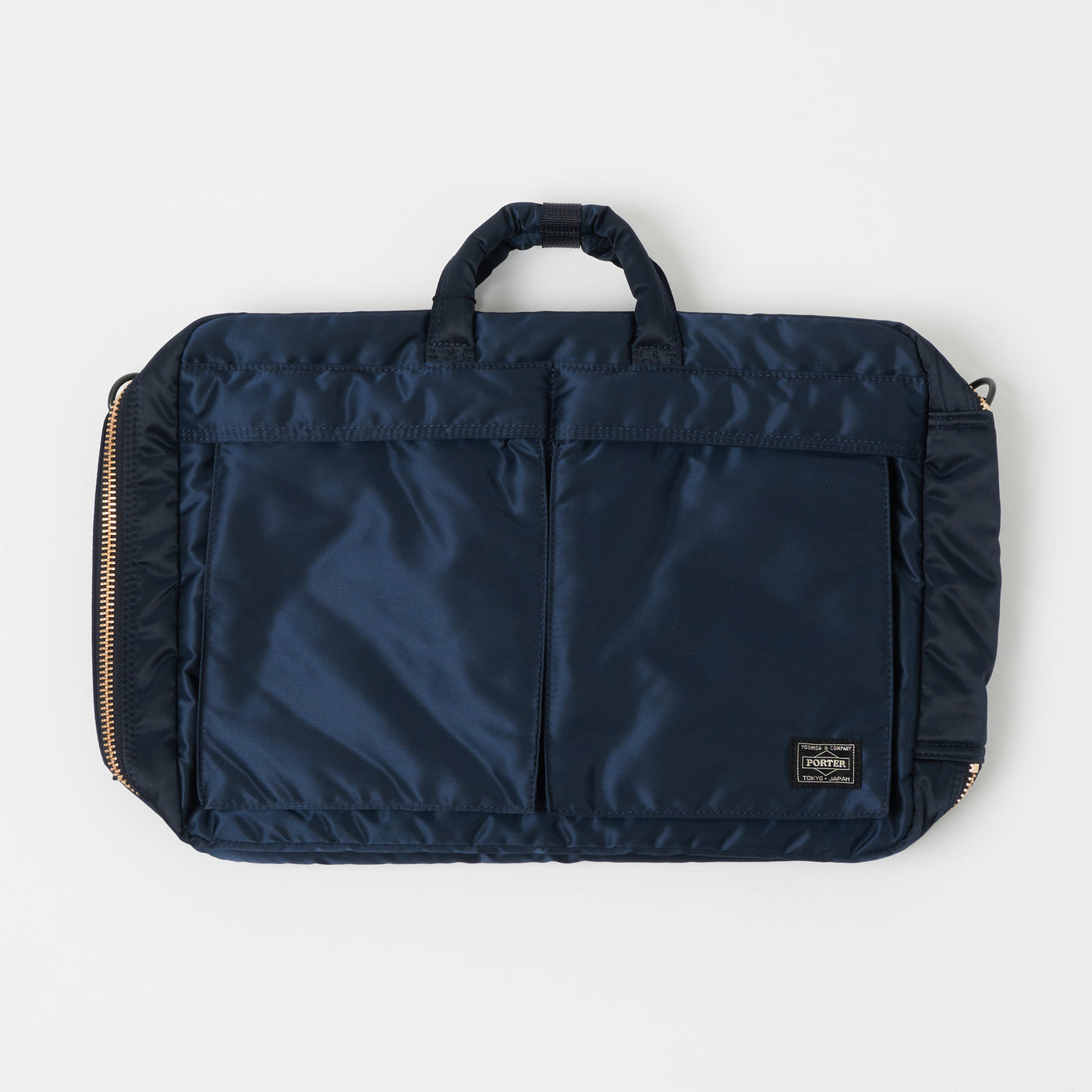 Porter-Yoshida & Co. Tanker 3-Way Briefcase - Iron Blue