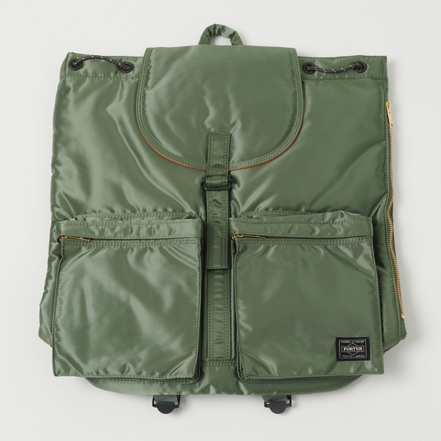 Porter-Yoshida & Co. Tanker Ruck Sack - Sage Green