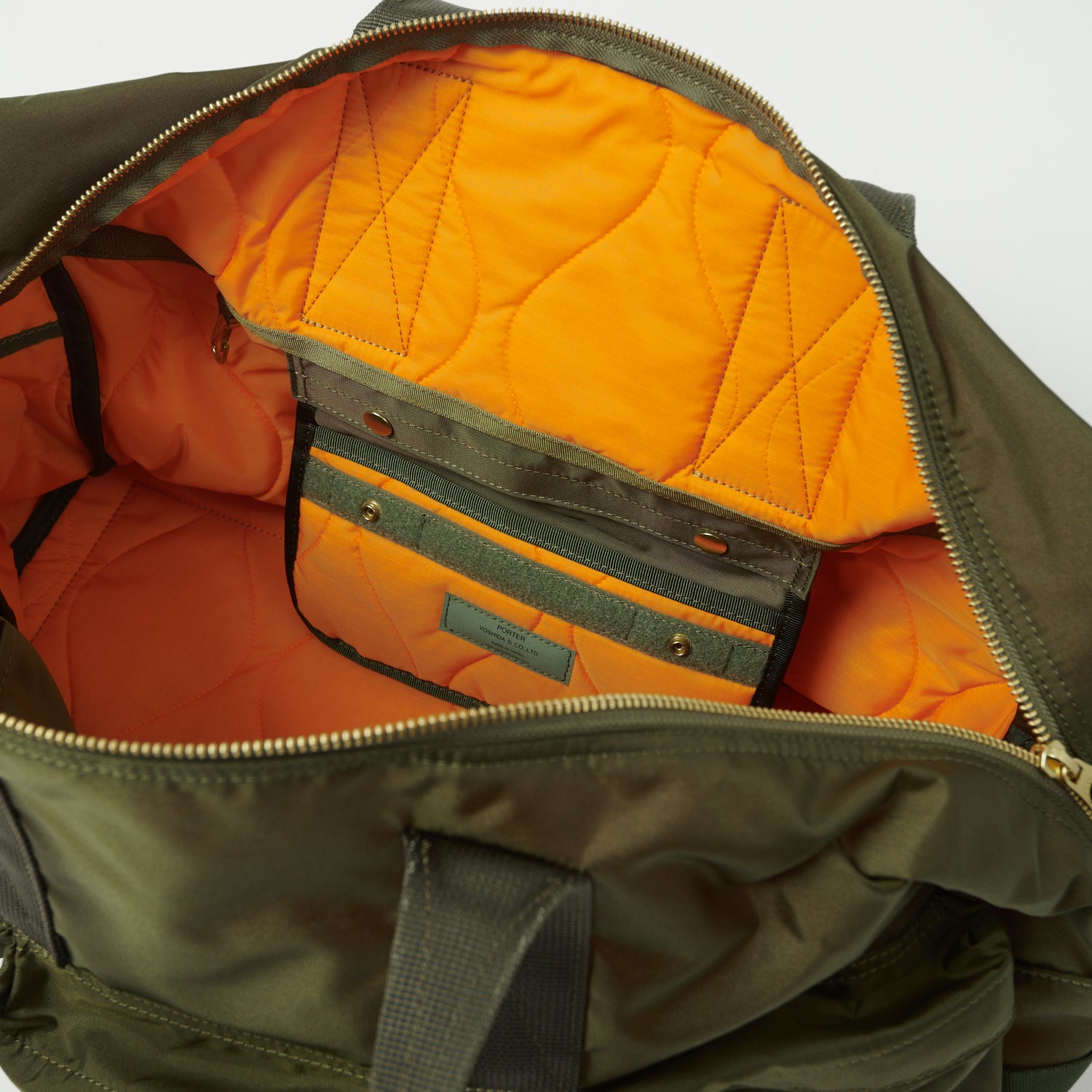 Porter-Yoshida & Co. Force 2-Way Duffle Bag - Olive Drab – SON OF