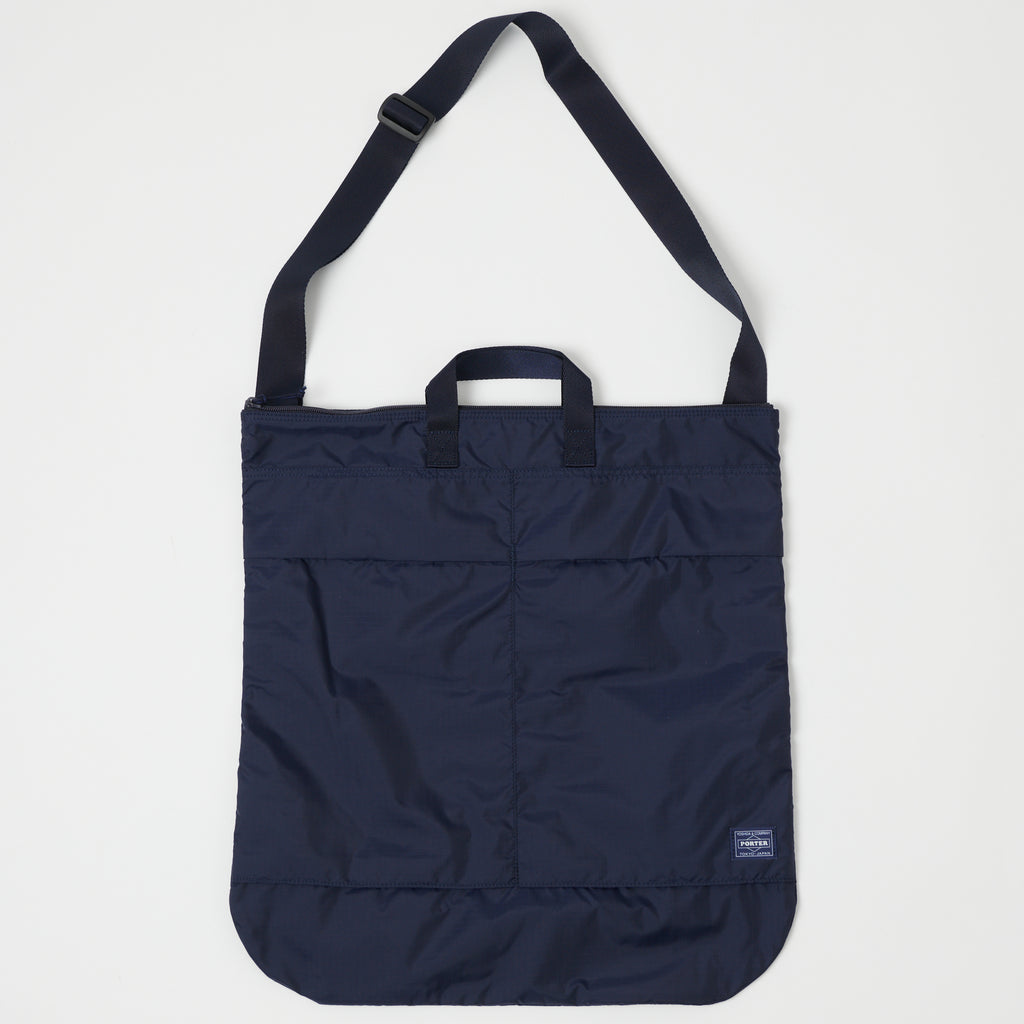 Porter-Yoshida & Co. Flex 2Way Helmet Bag - Navy | SON OF A STAG