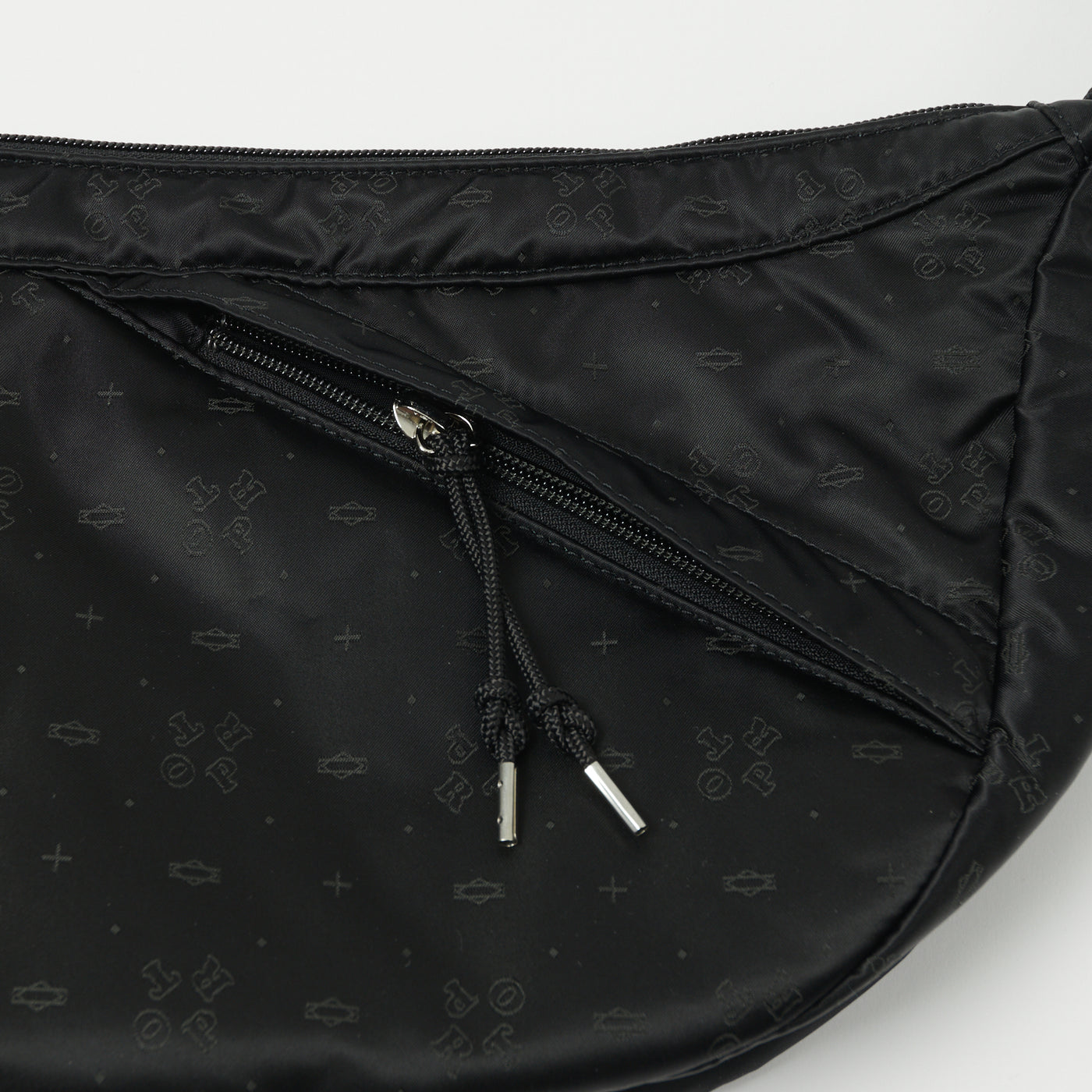 PORTER　POTR　MONOGRAM VEAL SHOLDERBAG Porter-Yoshida & Co. POTR Monogram Shoulder Bag - Black