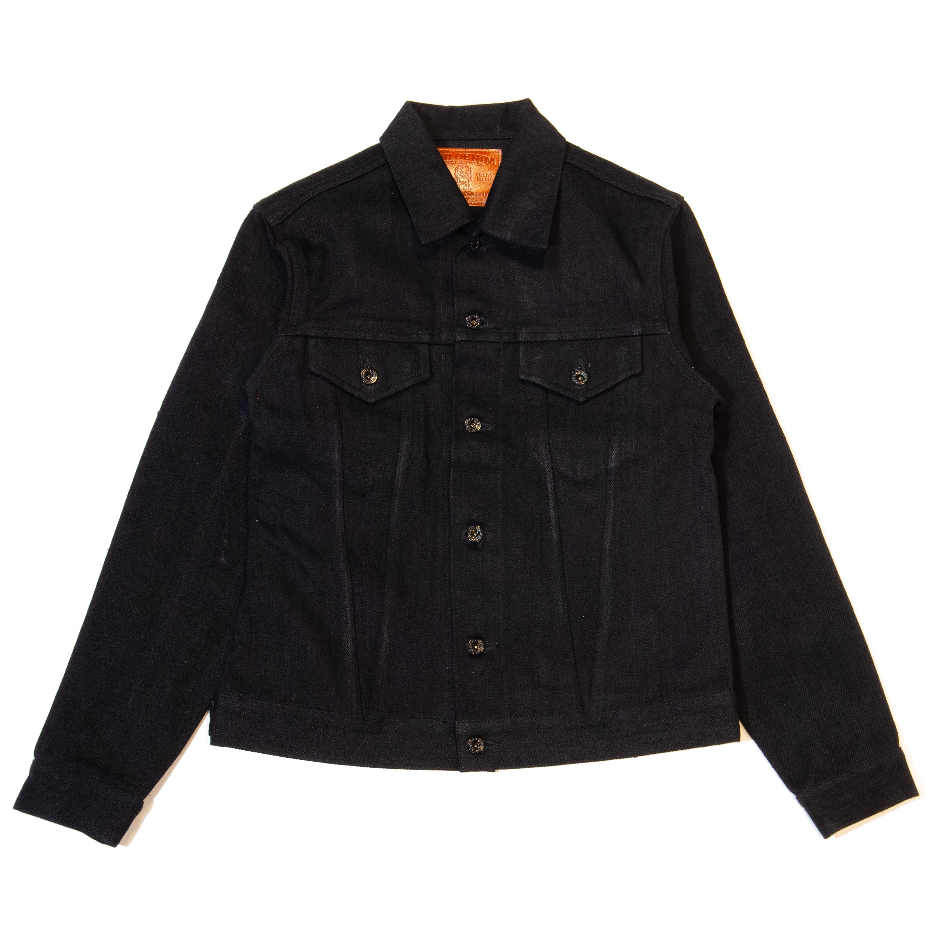 ONI Denim 02527ZR-BK Secret Denim Jacket - Black