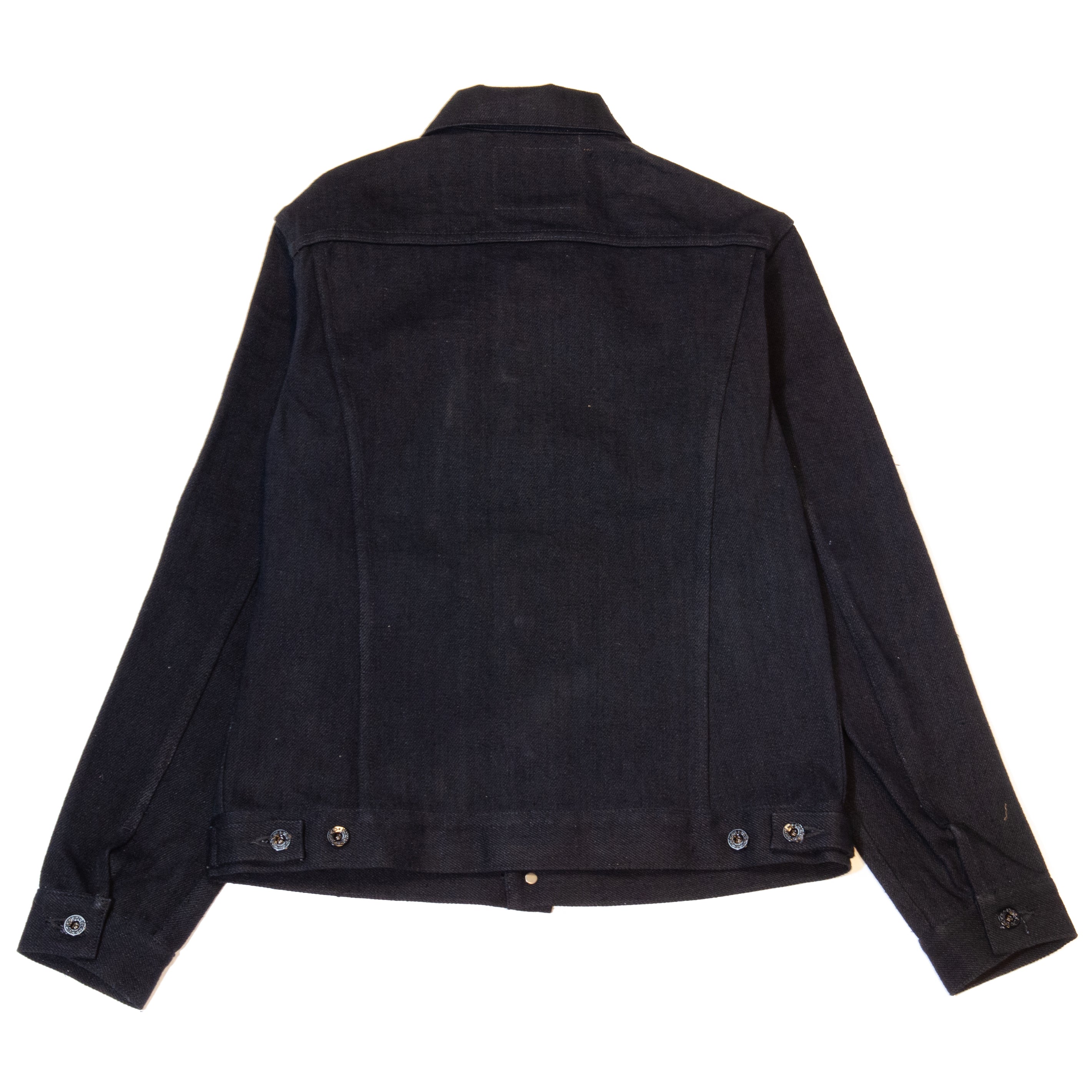 ONI Denim 02527ZR-BK Secret Denim Jacket - Black
