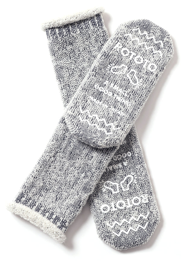 RoToTo Extra Fine Merino Wool Sock - Navy/White