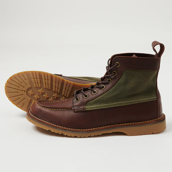 Red Wing 3336 Wacouta 6" Canvas Moc Boot - Briar Oil Slick