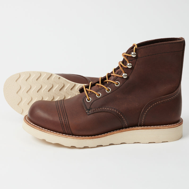 Red Wing 8088 6" Iron Ranger Boots - Amber Harness