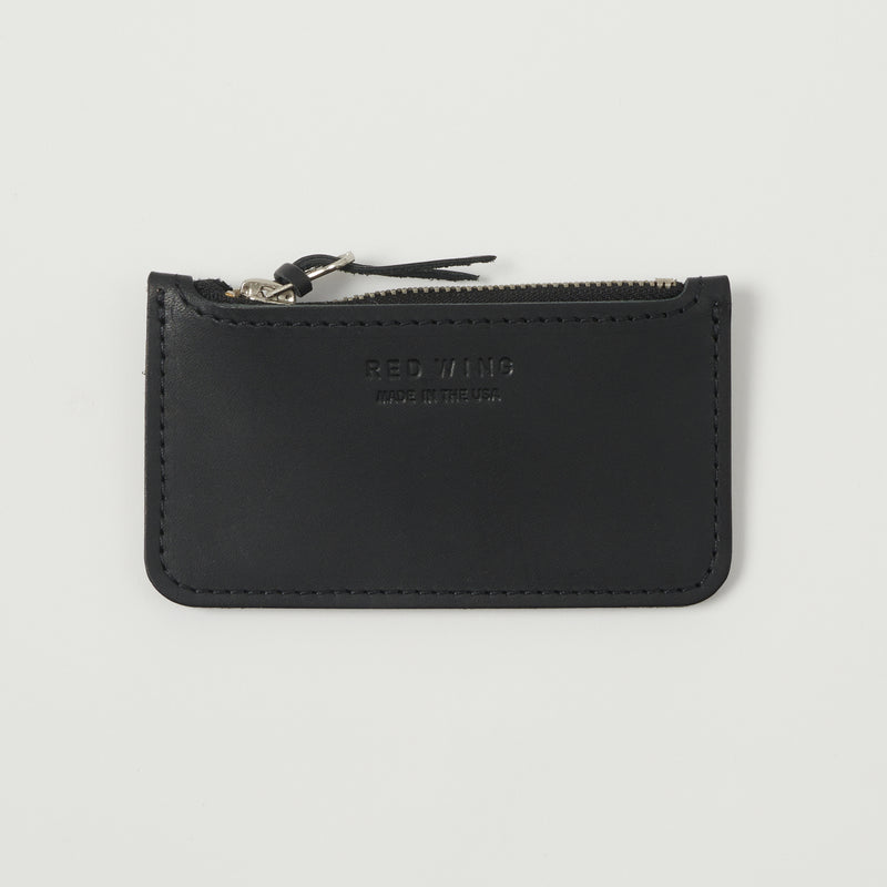Red Wing 95022 Zipper Coin Pouch - Black Frontier