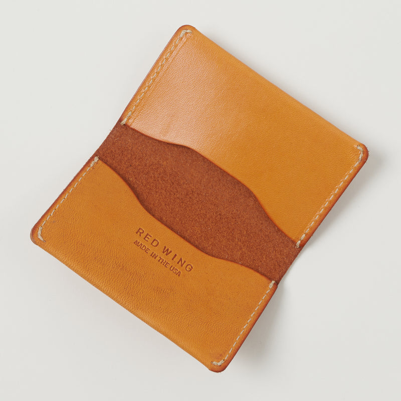 Red Wing 95029 Card Holder Wallet - Natural Tan