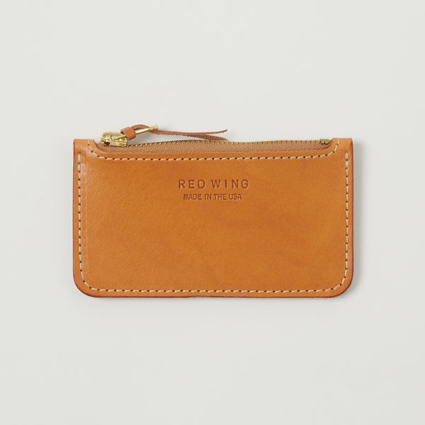 Red Wing 95030 Zipper Coin Pouch - Natural Tan