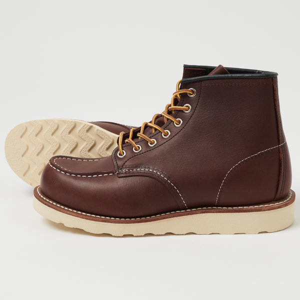 Red Wing 8138 Moc Toe Boots - Briar Oil Slick