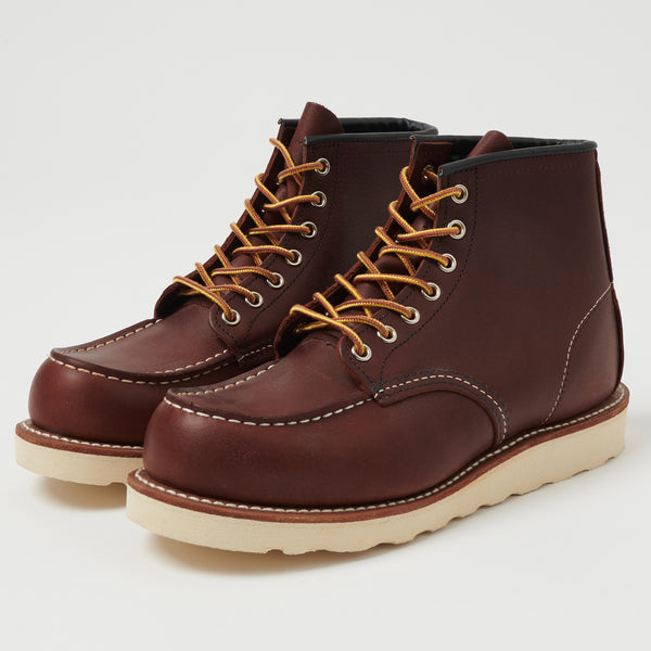 Red Wing 8138 Moc Toe Boots - Briar Oil Slick