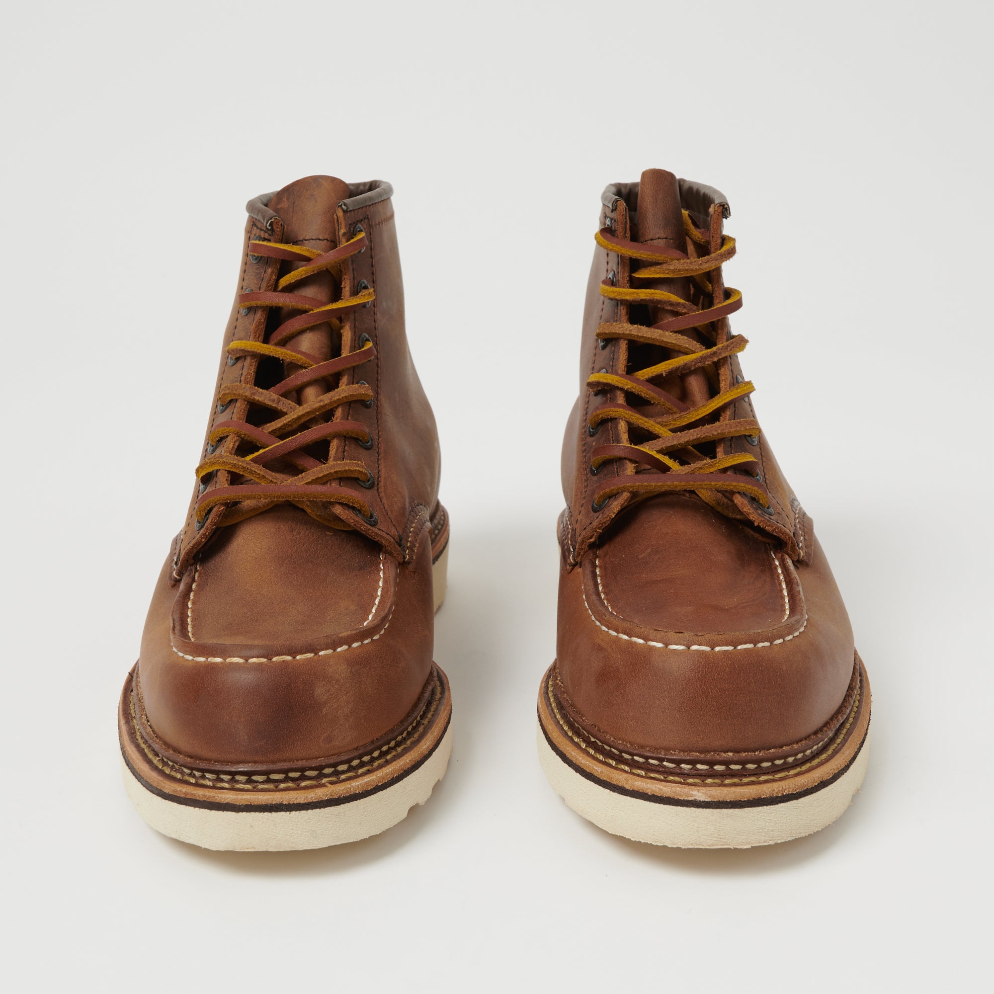 RED WING 1907《CLASSIC WORK/6\"MOC-TOE》 1907 Classic Moc Toe Copper Rough & Tough – Red Wing Amsterdam