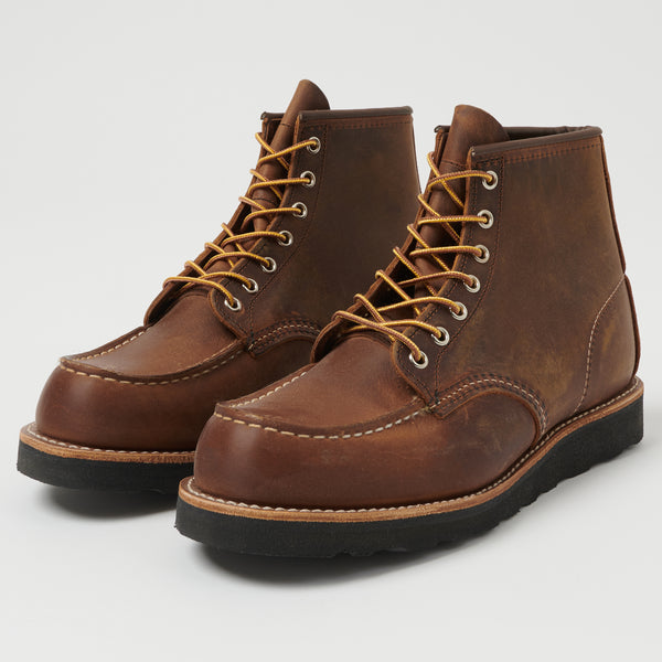 Red Wing 8886 Moc Toe Boot - Copper Rough & Tough