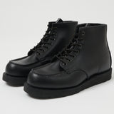 Red Wing 8137 6" Moc Toe Boots - Triple Black