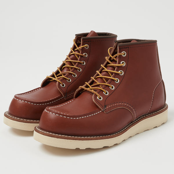 Red Wing 8875 'Irish Setter' 6-Inch Moc Toe Boots - Oro Russet Portage