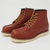 Red Wing 8131 Moc Toe Boots - Oro Russet