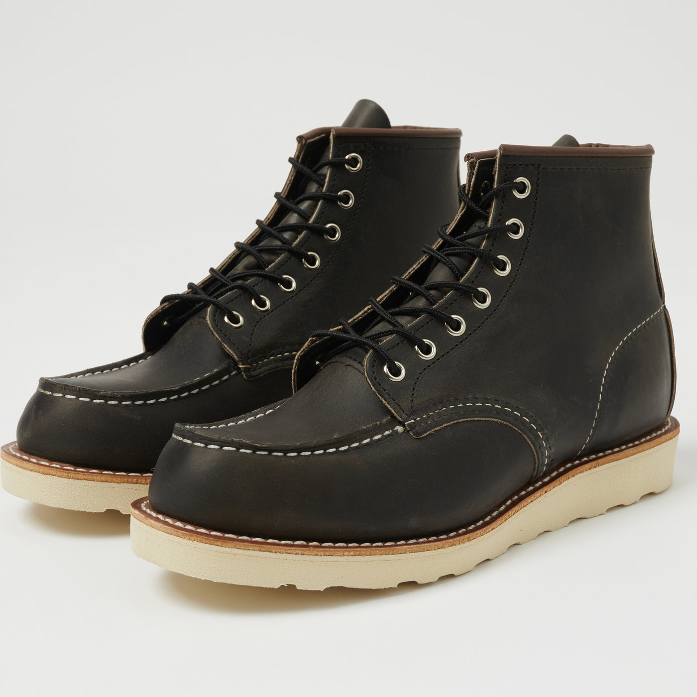 Red Wing 8890 Classic Moc Toe Boot - Charcoal Rough & Tough