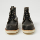 Red Wing 8890 6" Classic Moc Toe Boot - Charcoal Rough & Tough