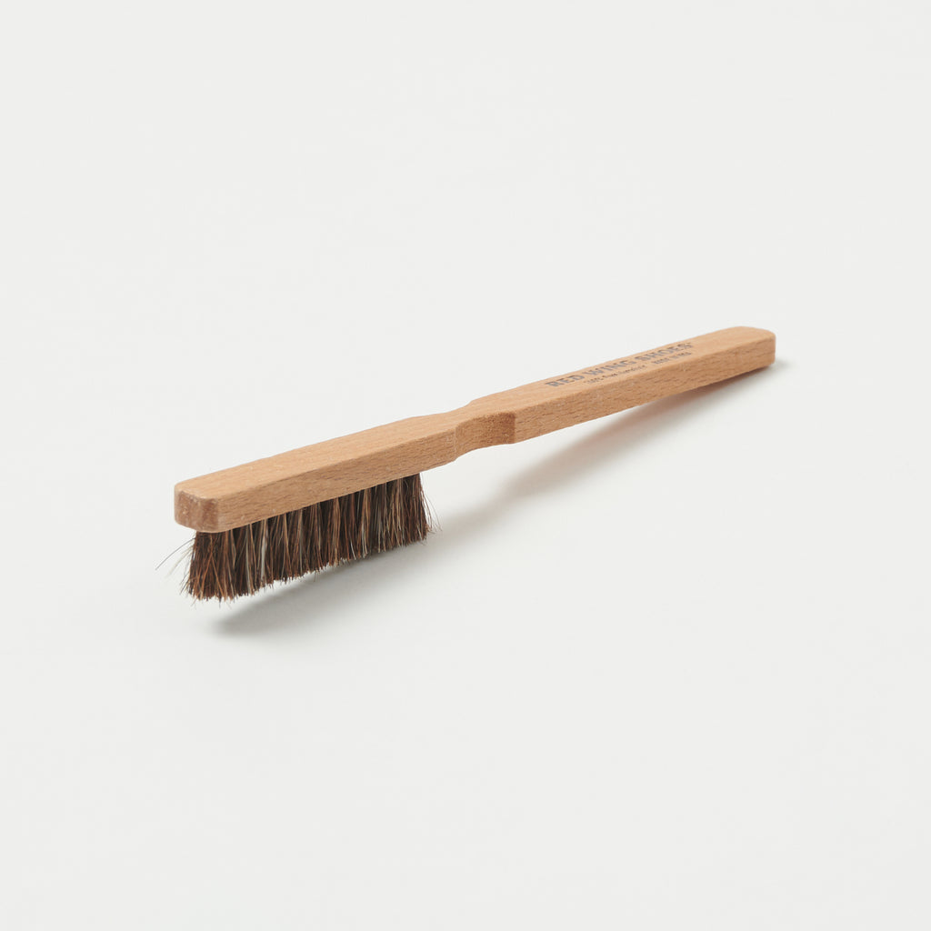 Glasgow Nylon Cleaning Brush Medium Bristles with Wood Handle- German Made | Esslinger