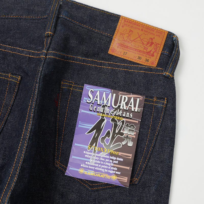 Samurai S710XX 19oz Regular Straight Jean - Raw