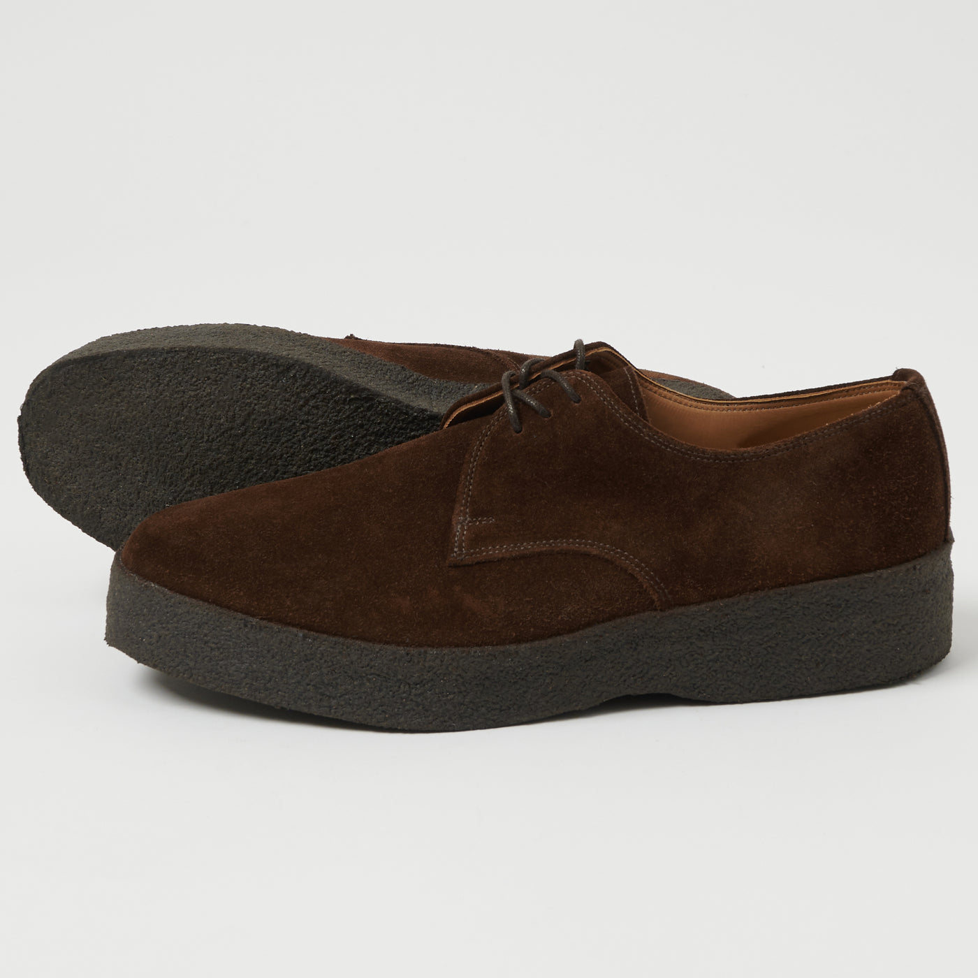 Sanders Japan Collection Brit Shoe - Polo Snuff Suede