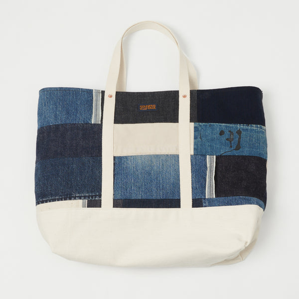 Soldier Blue 'Fournier' Tote Bag