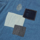 Soldier Blue 'Regenerate' Chambray Shirt - Indigo Melange