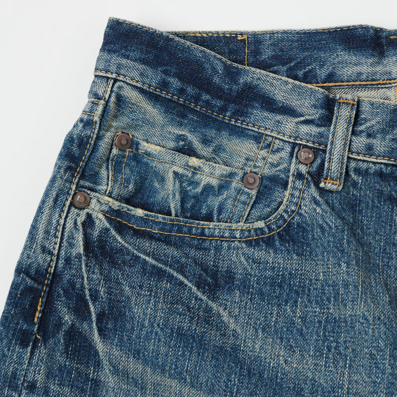 Spellbound 43-713B 13.5oz Loose Straight Jean - Blast Wash Used